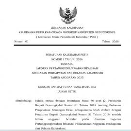LAPORAN PERTANGGUNGJAWABAN KEUANGAN TAHUN ANGGARAN 2025